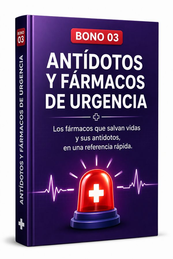Bono 03, Antídotos y Fármacos de Urgencia