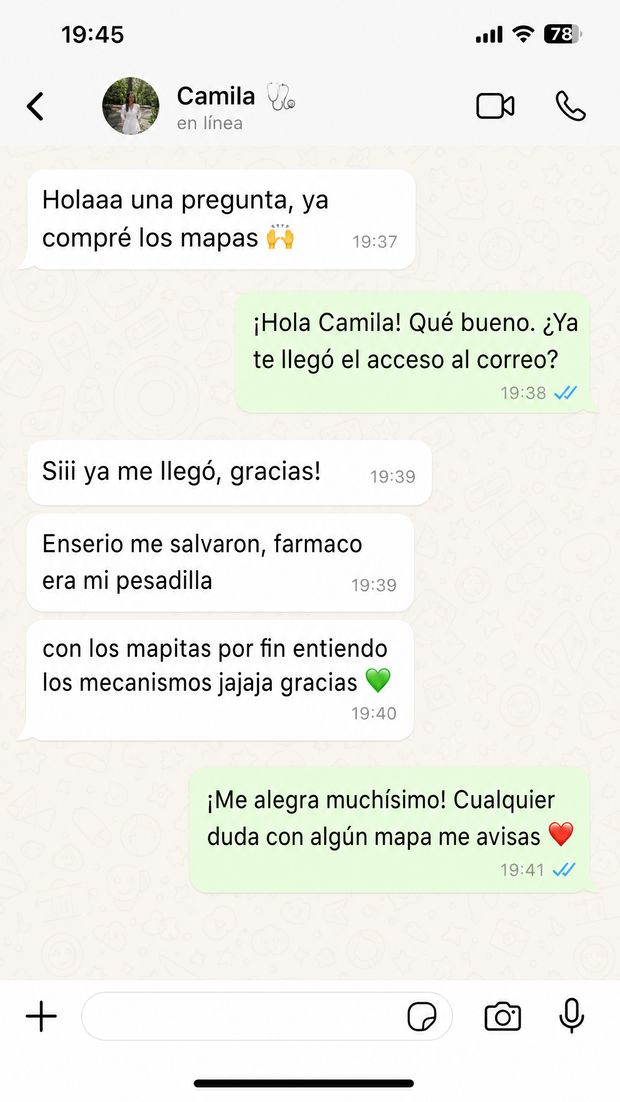 Testimonio por WhatsApp
